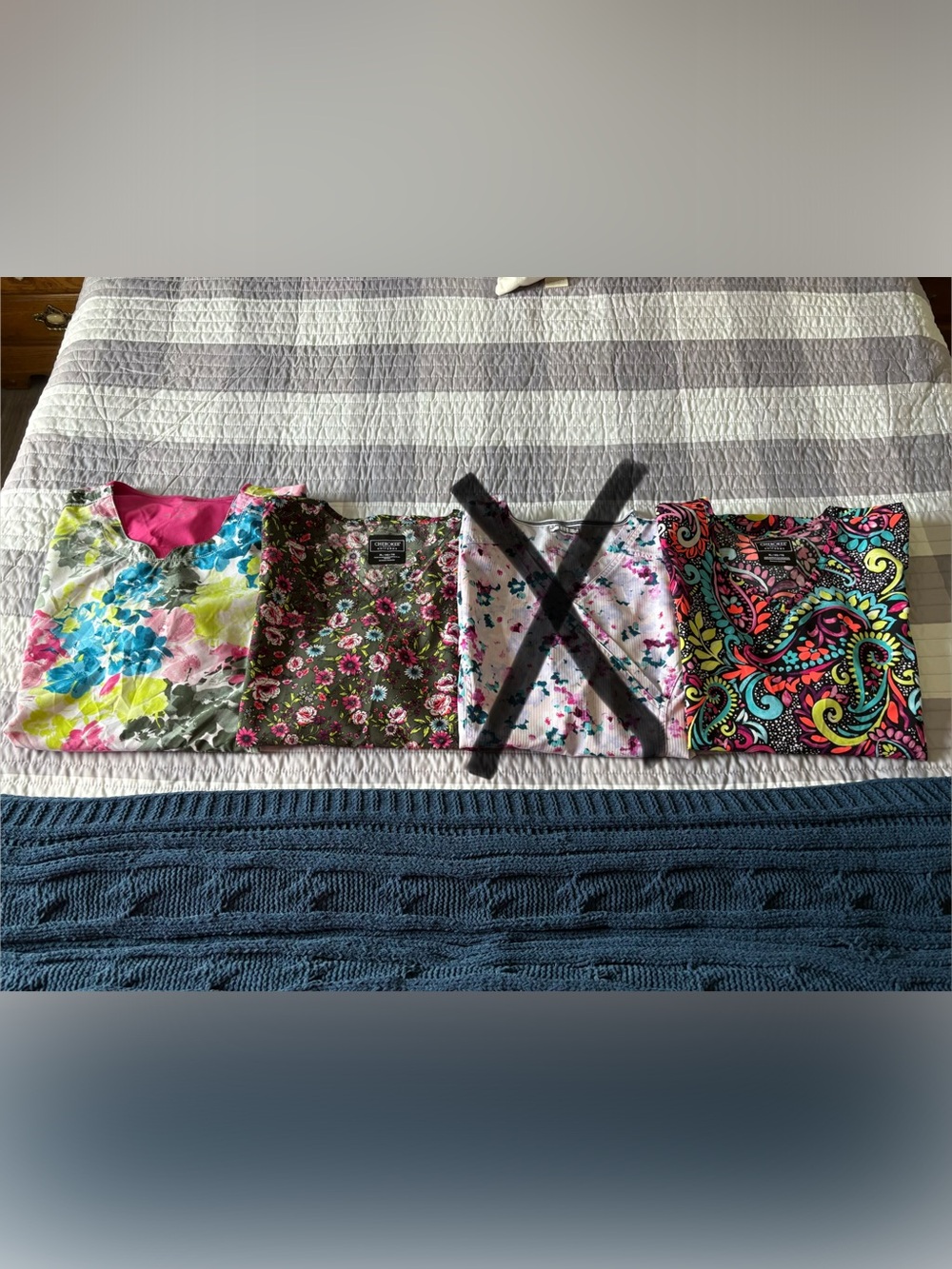 Cherokee Scrub Tops
